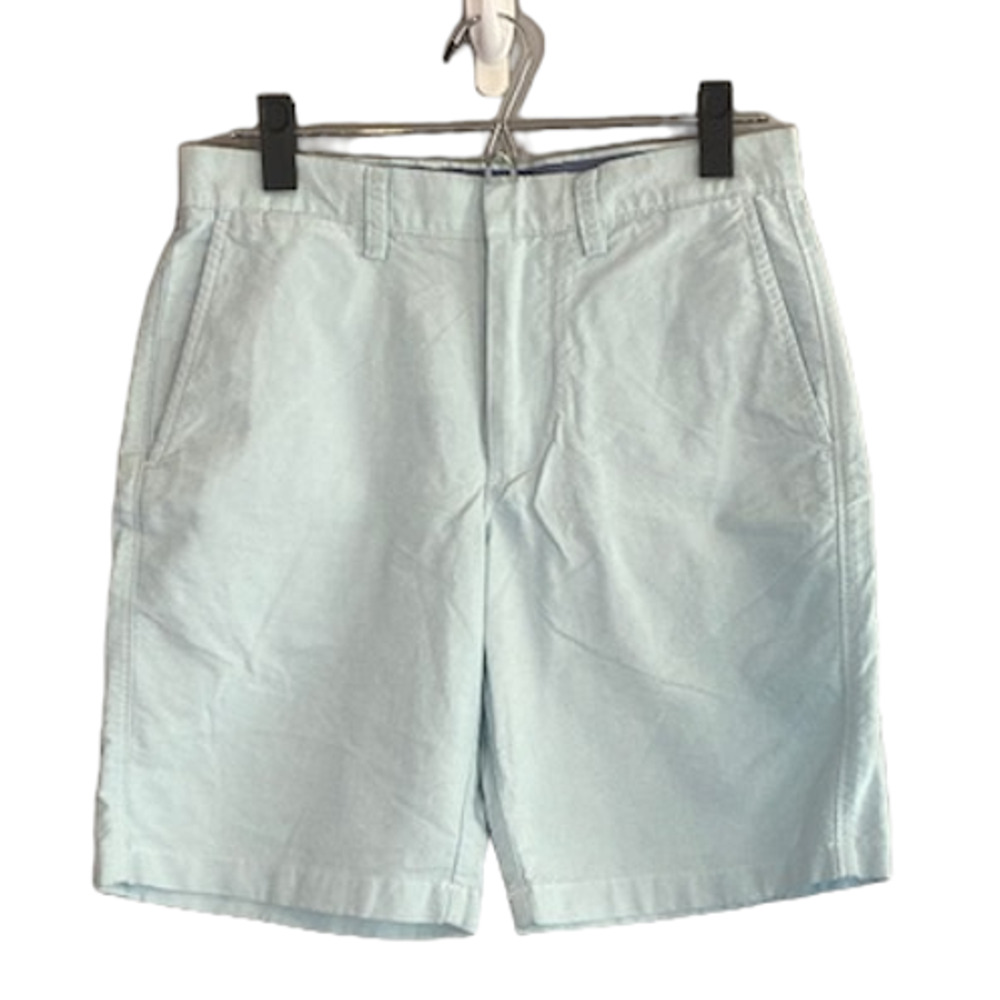 J. Crew Club Baby Blue Chino Preppy Cotton Shorts Men Sz 28